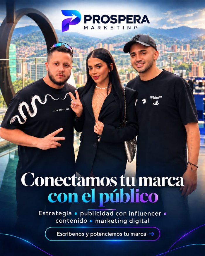 Influencers, artistas y modelos · Prospera Marketing